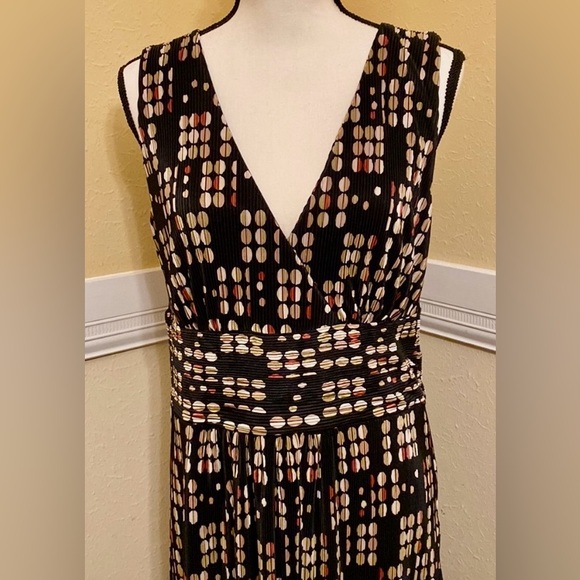 MESMERIZE Ladies Dress; LARGE; Beautiful Fall colors; NEW - Picture 5 of 8